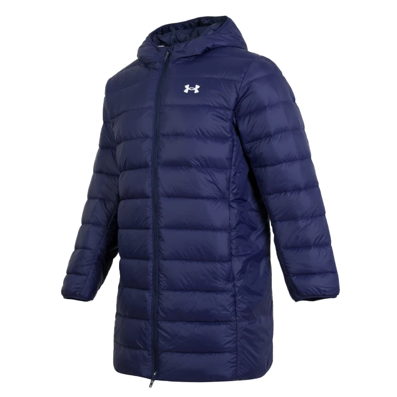 

Under Armour (Underarmour) down Jacket Men's Sportswear Woven Jacket Thick Comfortable Warm Long Hooded down Jacket 1385839-410