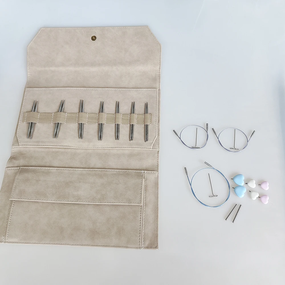 Lotus Yarns Himalaya 3.5\'\' Interchangeable Circular Needles Set in large and small set