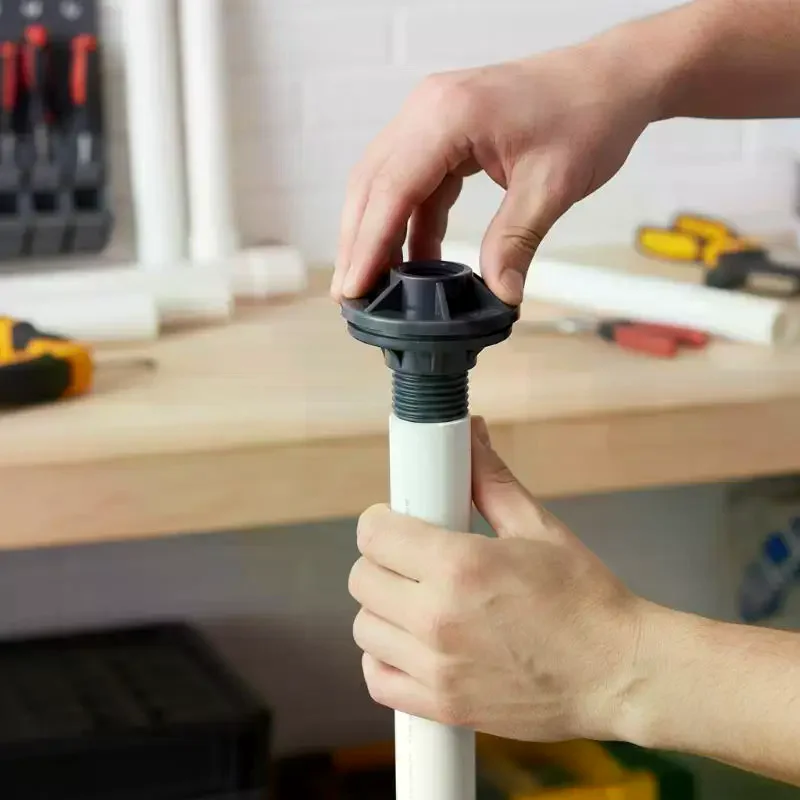 Double Female Thread PVC Tank Joint 1/2