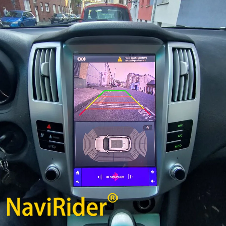 Yes 12.8 Inch Android 15 Car Radio Touch Screen Stereo For Lexus RX300 RX330 RX350 RX400h 2006-2012 Bluetooth CarPlay Head Unit