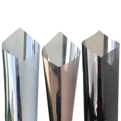 One Way Mirror Window Film Privacy Window Tint For Home UV Light Blocking Reflective Heat Control Glass Solar Film Self Adhesive