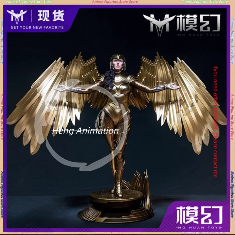 

QS] Mode Illusion & QueenStudios 1/4 Golden Eagle Wonder Woman Full Body Model Statue Ornament