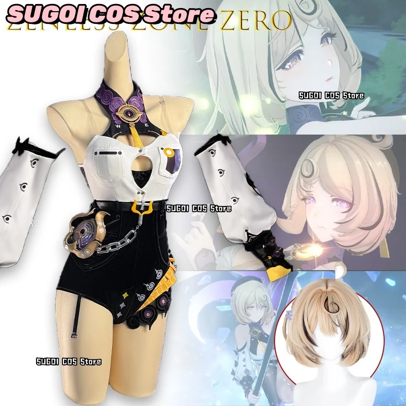 AZenless Zone Zero Yidhari Octopus Girl from Monstera House Косплей Костюм {SUGOI COS} Комплект костюма персонажа аниме Хэллоуин Вечеринка