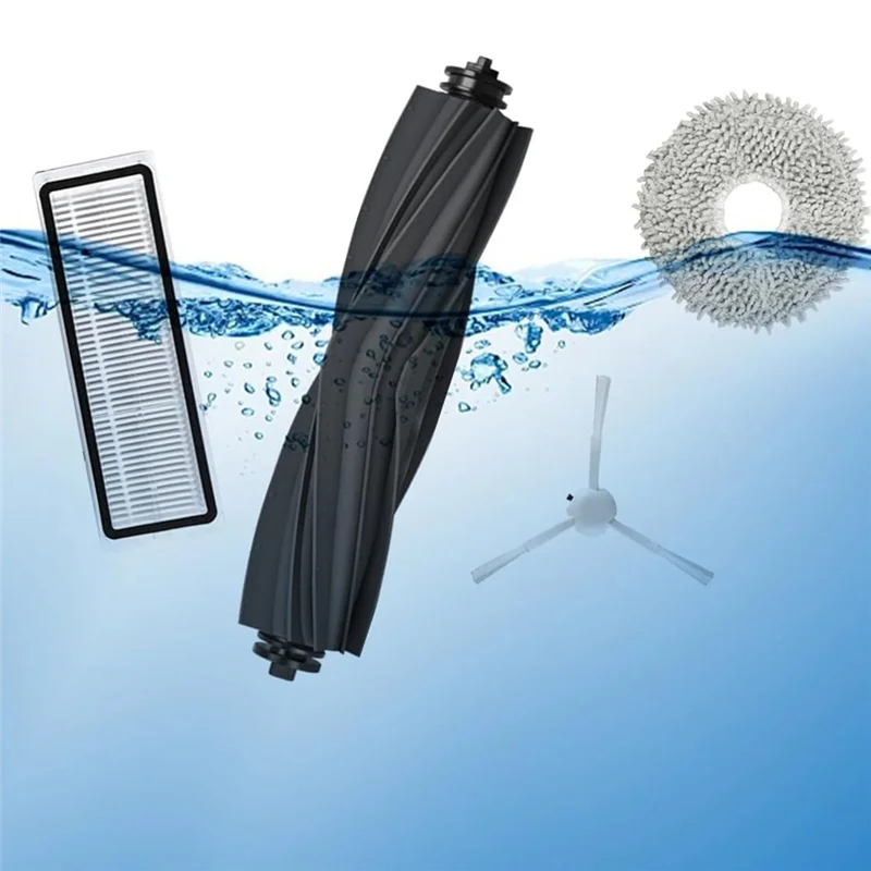 

AB15-For Dreame L10S Ultra/ L10 Ultra/ L10S Pro, Replacement Parts For Xiaomi X10 Plus Main Side Brush Hepa Filters Mop Pads