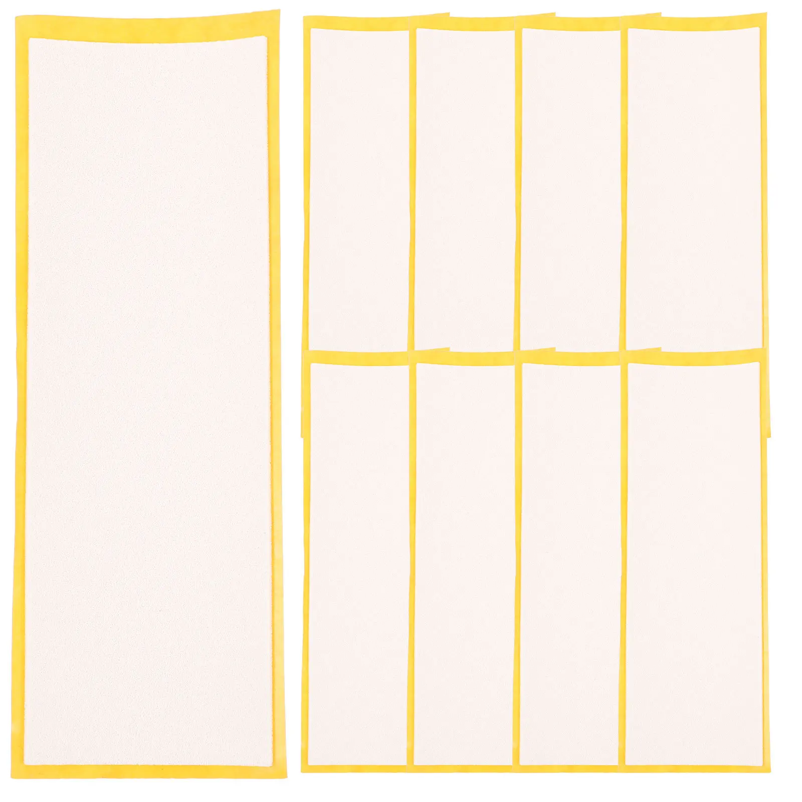 

10Pcs Foam Fingerboard Grip Tape Long-Lasting Nonslip Skateboard Sticker Finger Skateboard Supplies Fingerboard Grip Tape