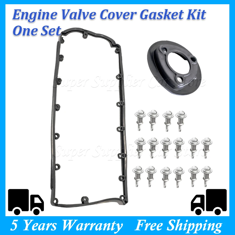 Durable Engine Valve Cover Gasket Kit Fit For Volkswagen Transporter T5 070103469A 070115315A Car Accessories