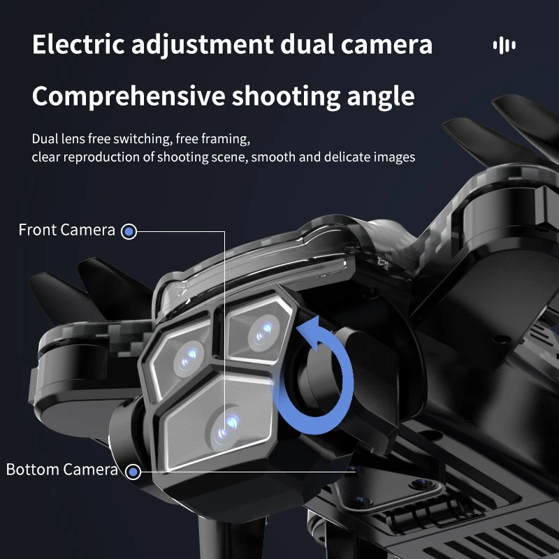 New Drone S196 6K Professional WIFI GPS HD Dual Camera Photography Brushless Foldable Quadcopter RC Distance 2KM Drone Toy Gifts