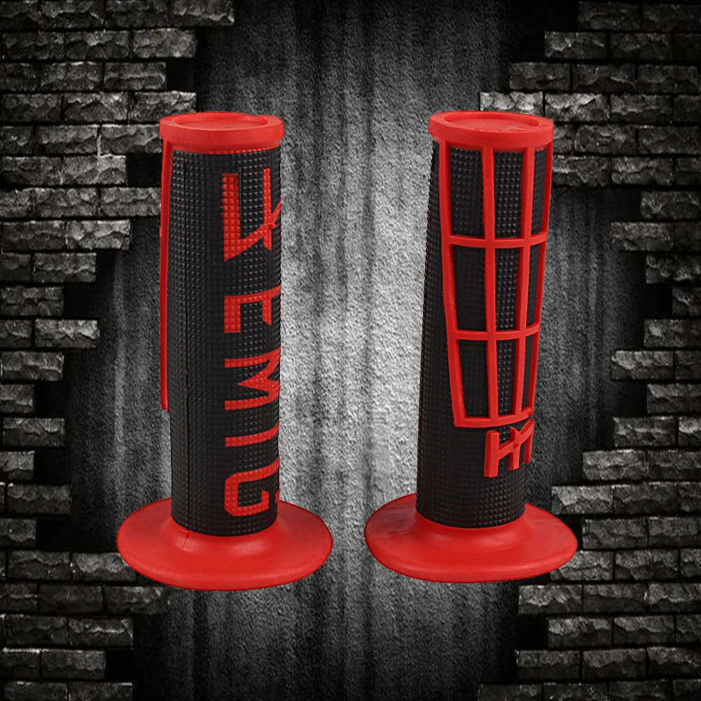 Motorcycle Hand Grips Handle MX Grip EMIG Grip FOR KTM YAMAHA KLX CRF Motorcycle Dirt Pit Bike Rubber Handlebar Twist Grip