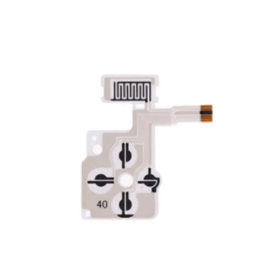 Cltgxdd เปลี่ยนทิศทางปุ่มข้ามซ้ายและขวาปริมาณคีย์บอร์ดสำหรับ PSP 1000 / PSP 1004 1001 1008 Conductive fil