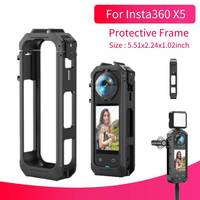For Insta 360 X5 Camera Frame PC Magnetic Quick Release Case Durable Anti-Drop Protective Shell For Insta360 X5 Camera Accessory