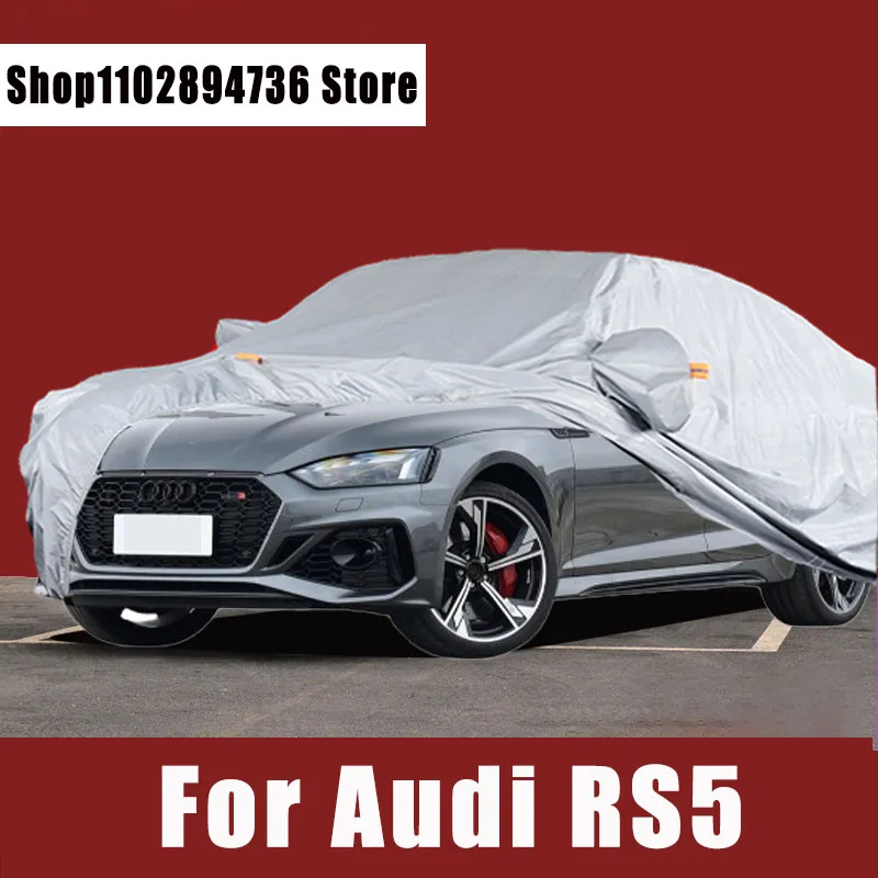 

For Audi RS5 Full Car Covers Outdoor Sun uv protection Dust Rain Snow Protective Auto Protective cover