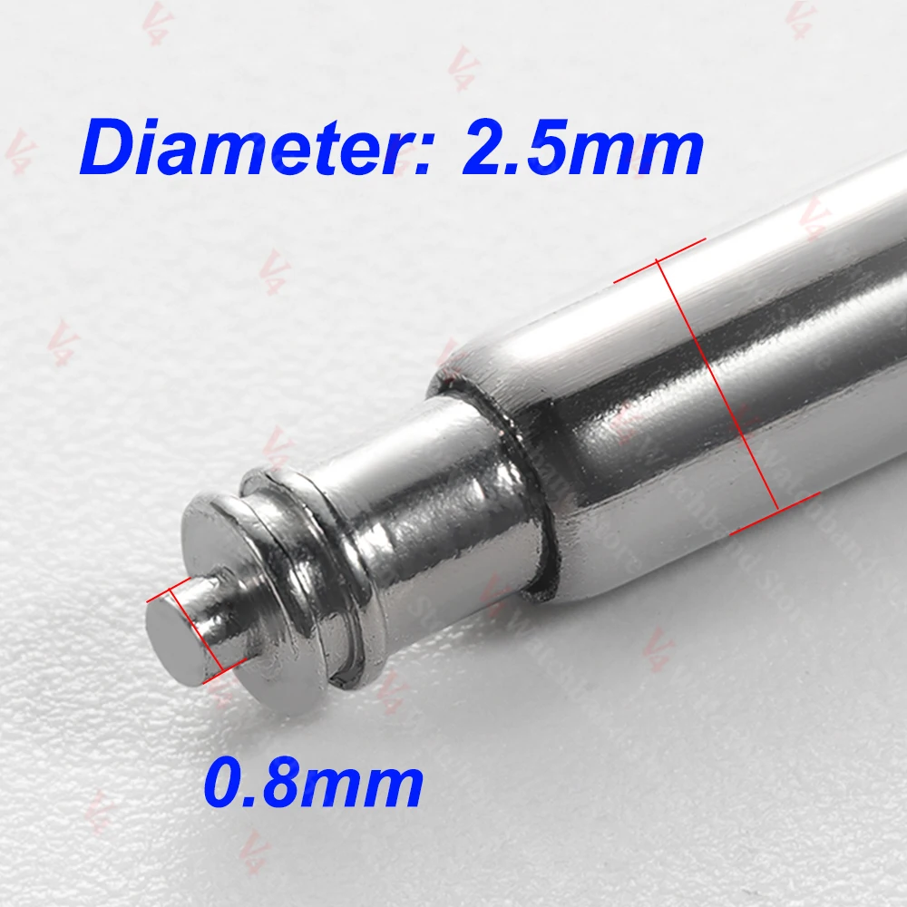 20pcs 1.5mm1.8mm 2.0mm 2.5mm Diameter Watch Band 16/18/20/22/24mm Spring Pin Watch Repair Tool Metal Steel Spring Bars Link Pins image 2