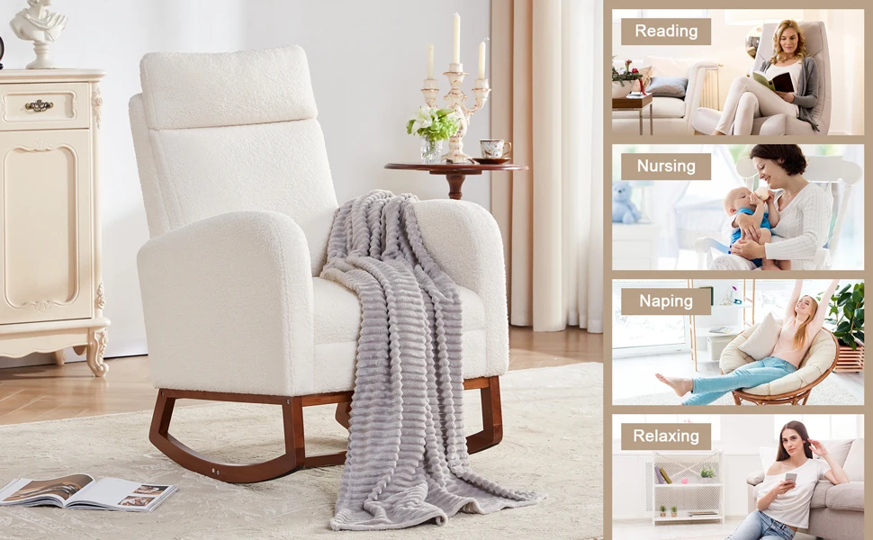 Great as a reading, nursing, napping or relaxing chair.