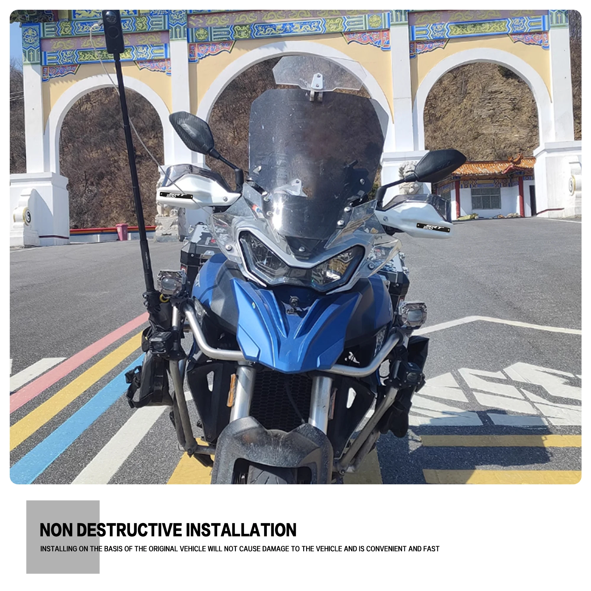 

For QJMOTO SRT 800 800X 800SX 800SRT Motorcycle SRT800 Hand Guards Handlebar Guards Windshiel Protective Cover Lever Protector