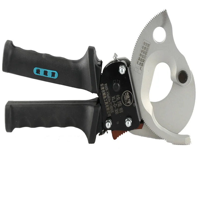 

XLJ-D-300/240/500 Ratchet Type Cable Cutter Cable Cutter Scissors Retractable Manual Gear Copper