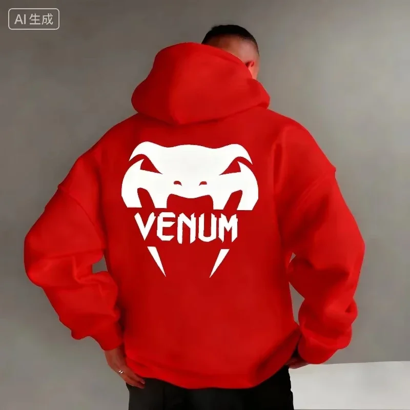 2026 NEw NEw New! UFC Men's Boxing Sports Hoodie, Warm and Comfortable Casual Hoodie for Autumn and Winter, Fashionable Printed - view 4