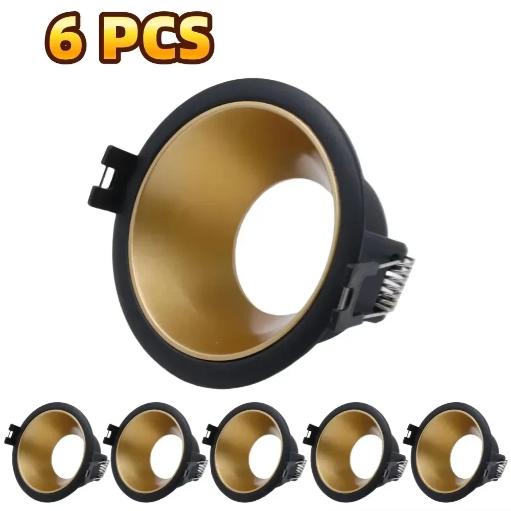 

Hot Sale LED Module MR16 White Black Led Spotlight Fixture Aluminum Round Embedded Led Downlight Frame