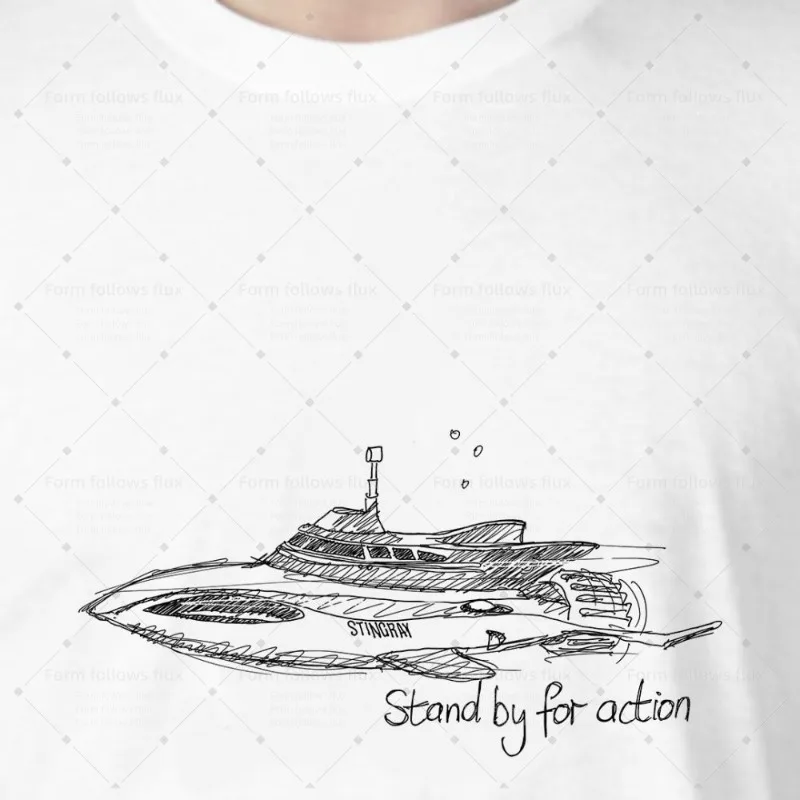 

2026 men T-Shirt Hoodie Stingray Children's TV Dads Family Kids Songs Hand Drawn Comic style Unisex S-6XL Plus Size Friendly