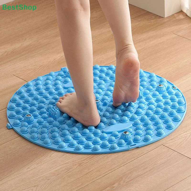 ✂Pressure Point Pads Board Foot Massage Acupressure Mat Foot Reflexology Walking Toe Plate Magnetic Acupressure Disc Care