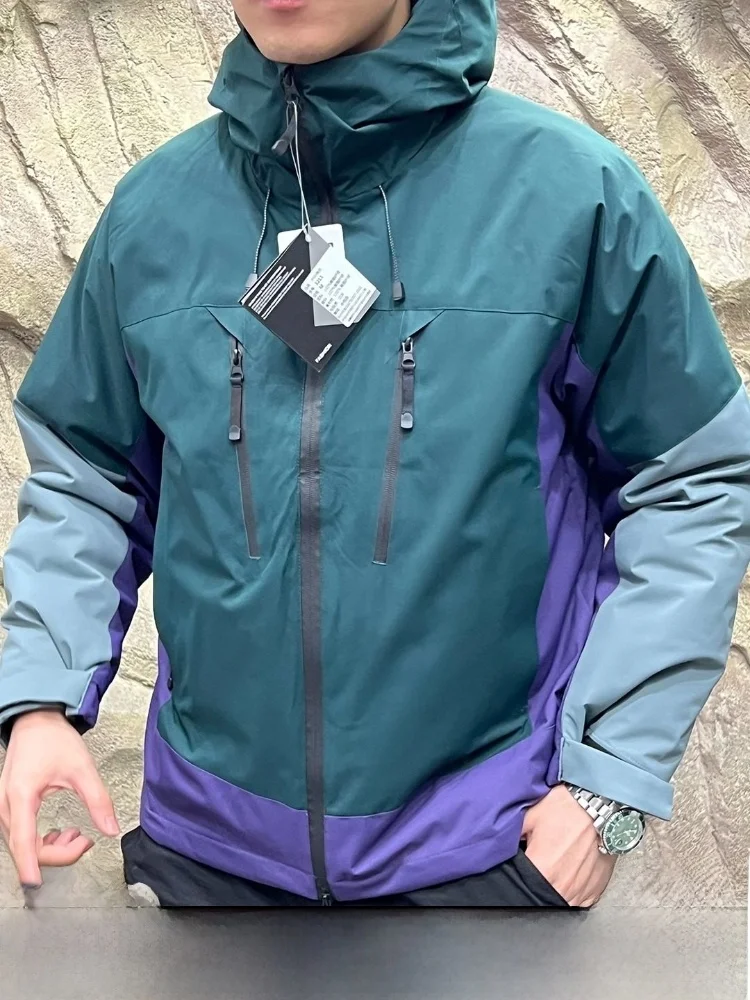 

Outdoor SV Series Thiened Cotton Jaet Men's Women's Full Glue Waterproof Windproof Warm Winter Faionable Stand Fit