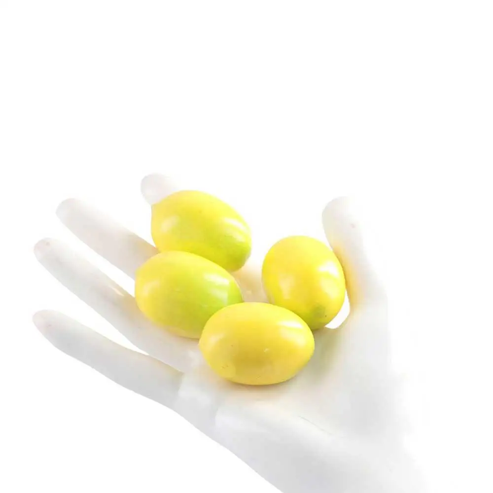 

Foam Vegetables Party Ornament Lemon Kitchen Kids Toy Artificial Fruit Mini Fake Fruit Simulation Strawberry Ornament