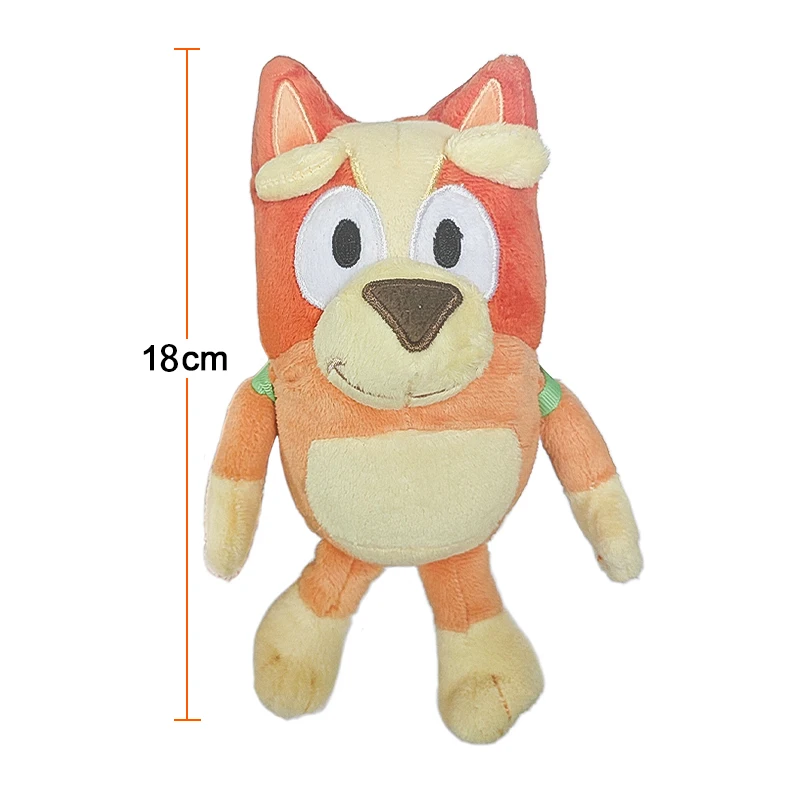 Anime Cartoon Bluey Plush Bingo Cute Dog Plush Toys Bluey Figure Doll Kids Christmas Gift Toy Birthday Party Decorations