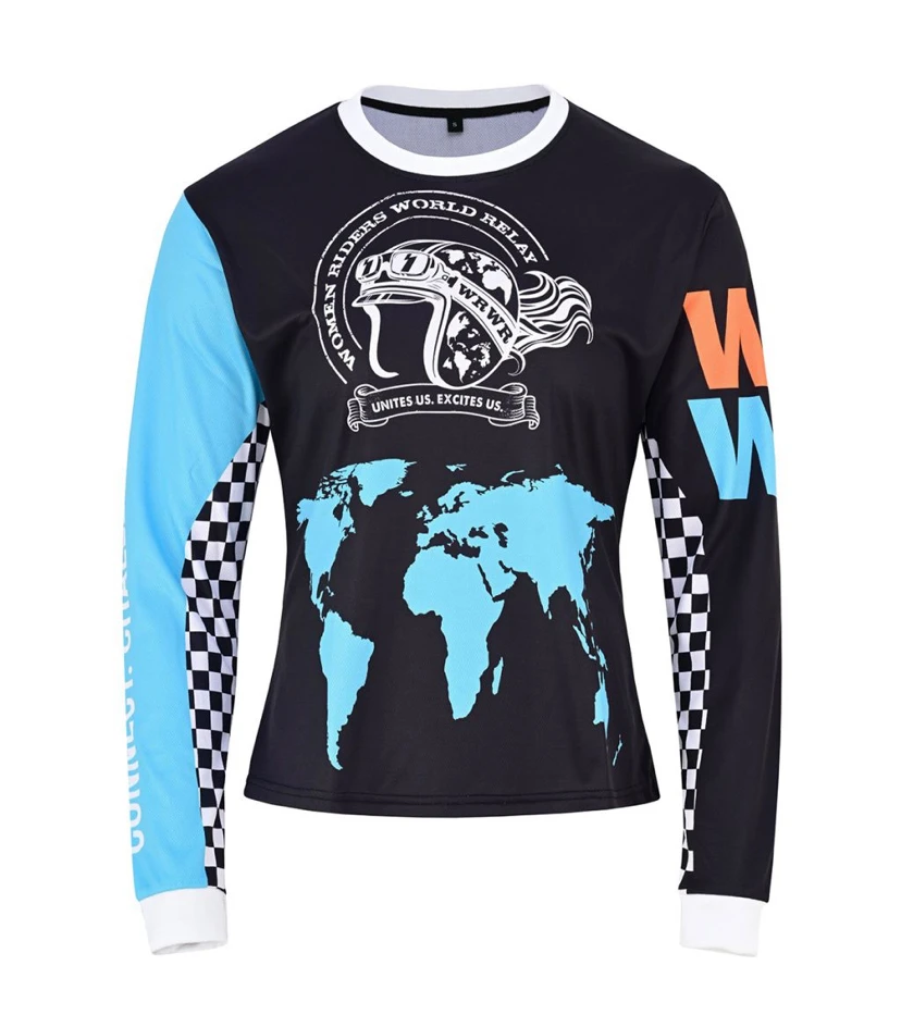 

2026 bycicle for women Motorcycle Wear mtb T-shirt Clothes Long Sleeve Downhill sportswear mountain bike shirt motocross jersey