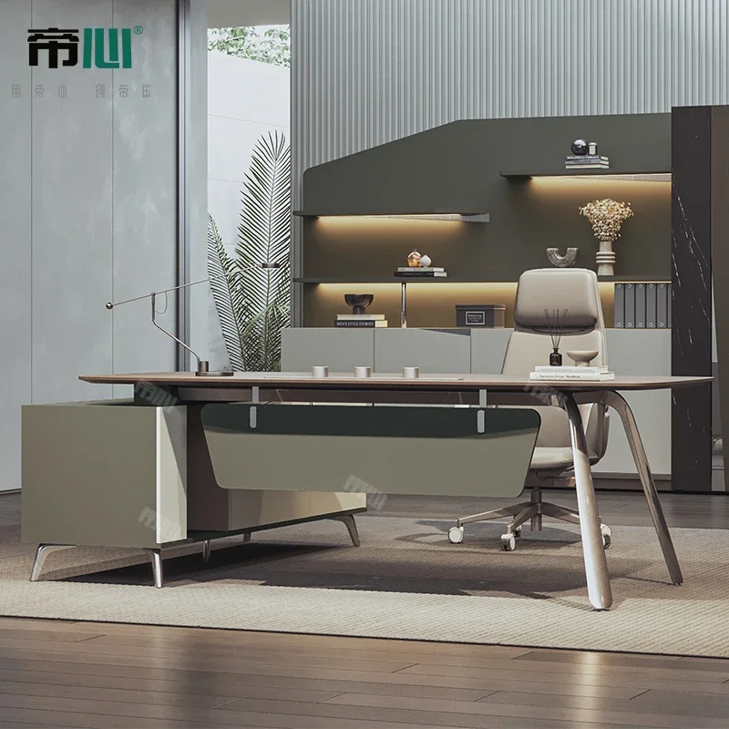 Luxury Manager Office Desks Computer Modern Storage Corner Office Desks With Drawers Simple Design Furniture Er Arbeitet LLOD