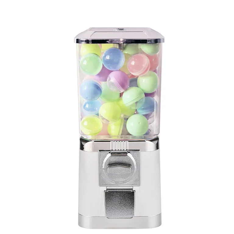 Manual Gashapon Machine Fit 50mm Capsule, Desktop Capsule Storage Dispenser for Toy Balls & Coffee Capsules