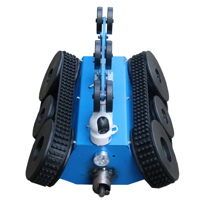 Small Rubber Track Chassis Hydraulic Underwater Pipeline Dredging Inspection Robot Crawler Chassis,