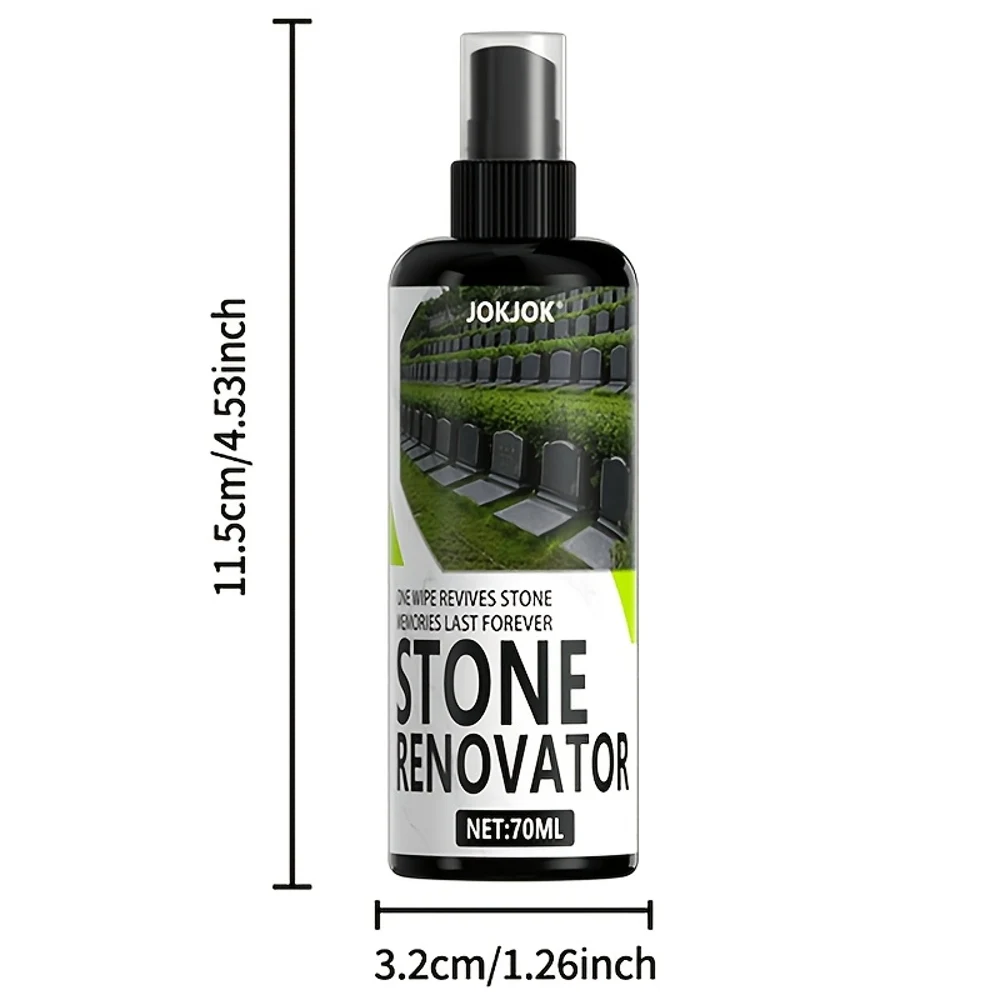 70Ml Stone Care Spray, Restores The Original Color of The Stone, Misses The Lover, Gentle Formula, Suitable for All Kinds of Sto