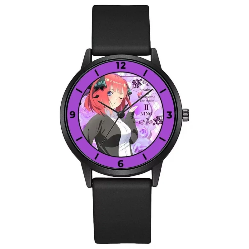 五等分の花嫁アニメ周辺機器二次元漫画かわいい時計クリエイティブ防水電子時計ギフト