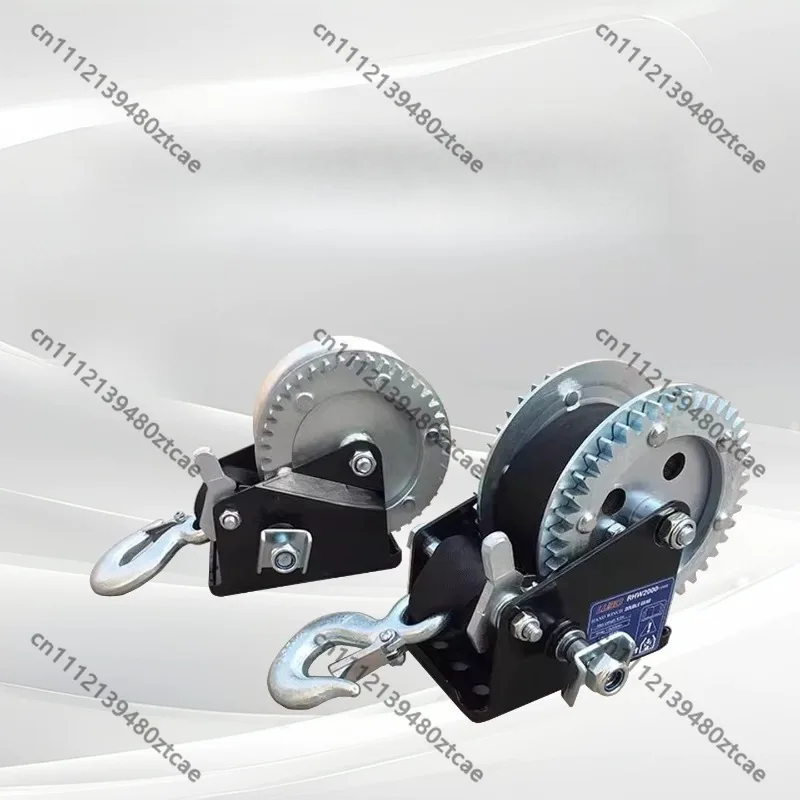 Manual Hand Winch for Boat Trailer, Inflatable Boat, Kayak, Yacht & Jet Ski Accessories
