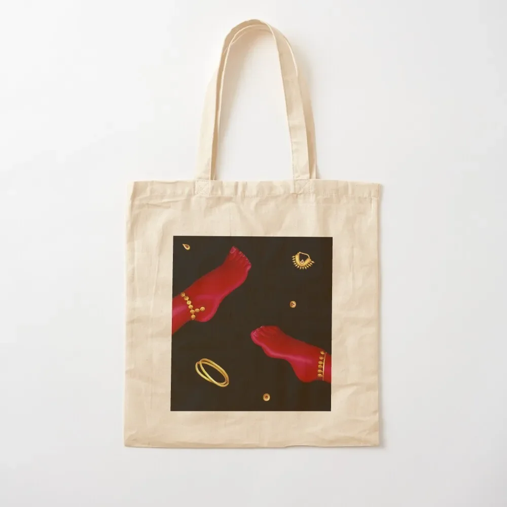 rubies and gold oil painting on canvas Tote Bag Women's shopper bag the tote bag university shopper cute tote
