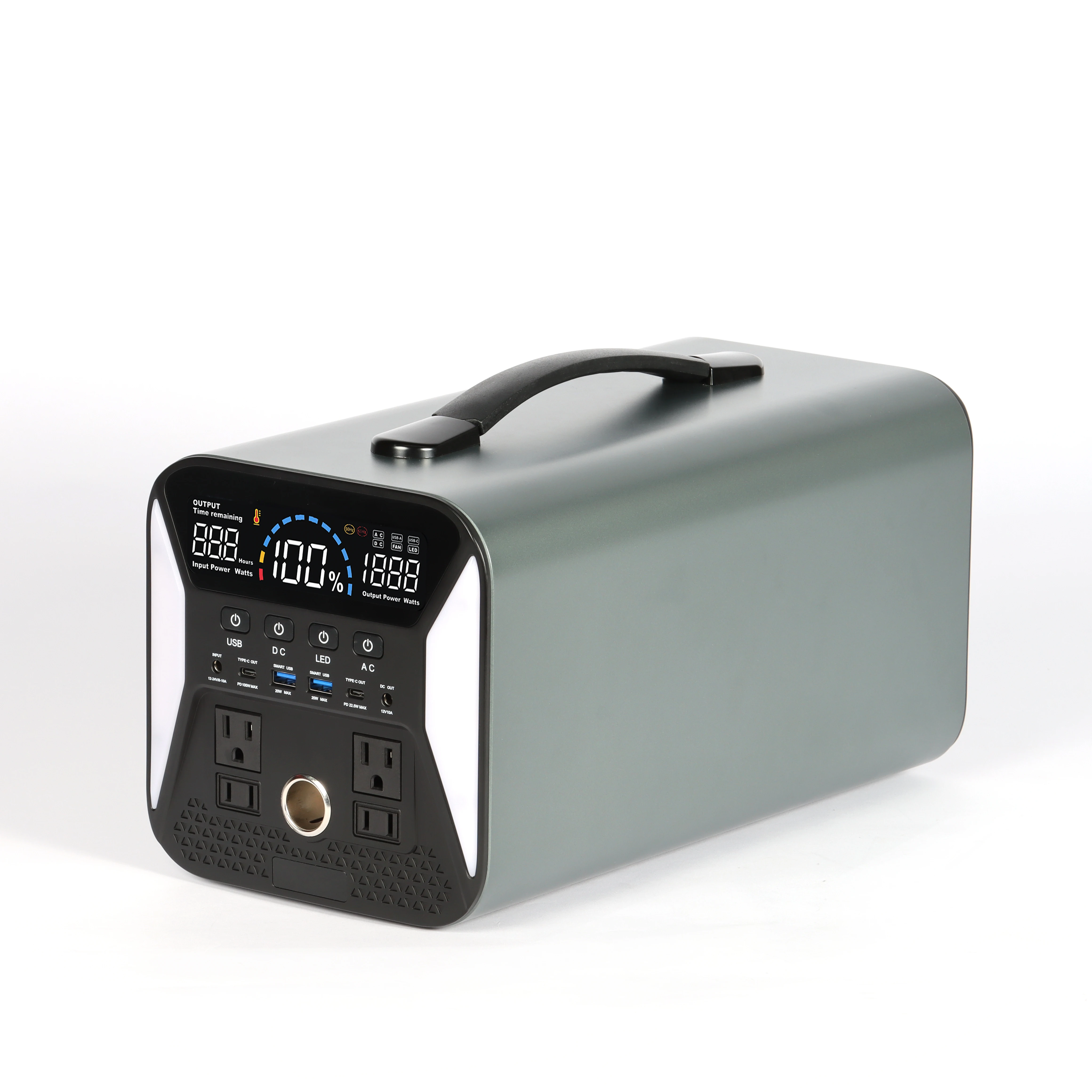 

FlashFish UA1101 USA 110V EU 220V 600w 1000w 1200w Outdoor Home Portable Solar Energy Power Generator Station With Solar Panels