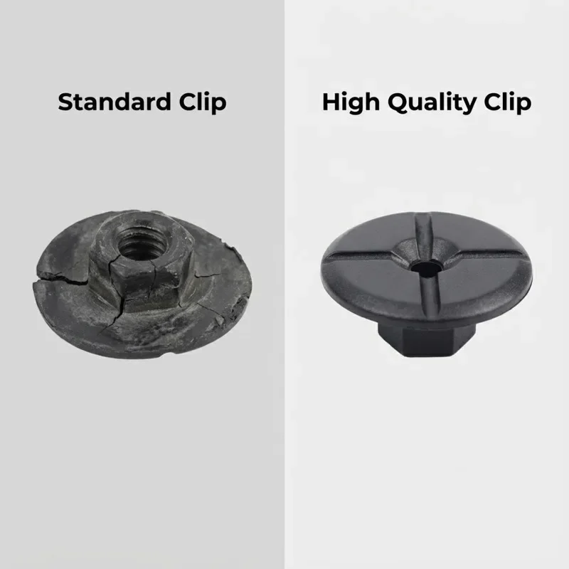 10-50pcs Car Fastener Nut Fender Mud Flap Splash Guard Wheel Arch Bumper Panel Retainer Clip Rivet Fastener for Mercedes Benz