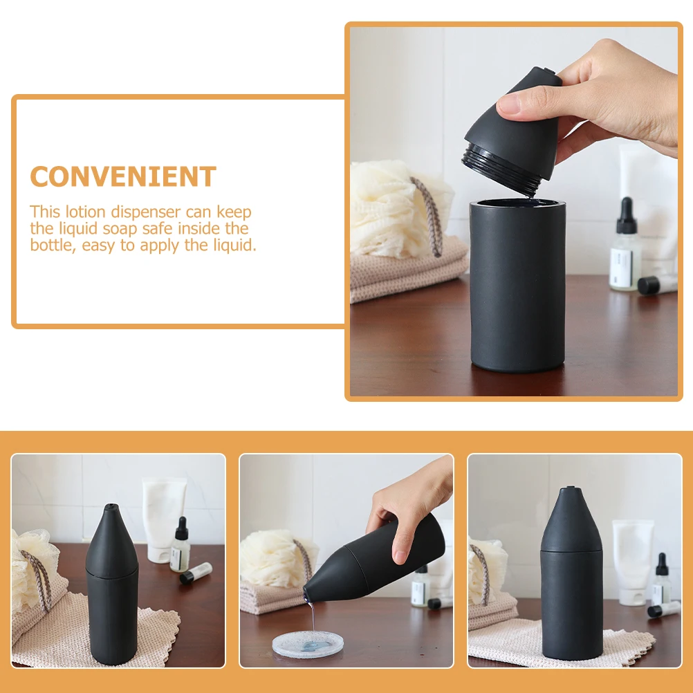 

Soap Bottled Dish Refillable Silica Gel Detergent Squeeze Dishwashing Liquid Dispenser