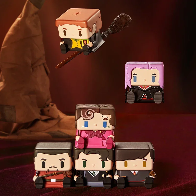 POP MART แฮร์รี่ พอตเตอร์ POP CUBE-1 ซีรีส์ กล่องสุ่มของเล่น กล่องปริศนา แอคชั่นฟิกเกอร์ ของเล่นเซอร์ไพรส์ น่ารัก ของขวัญวันเกิด