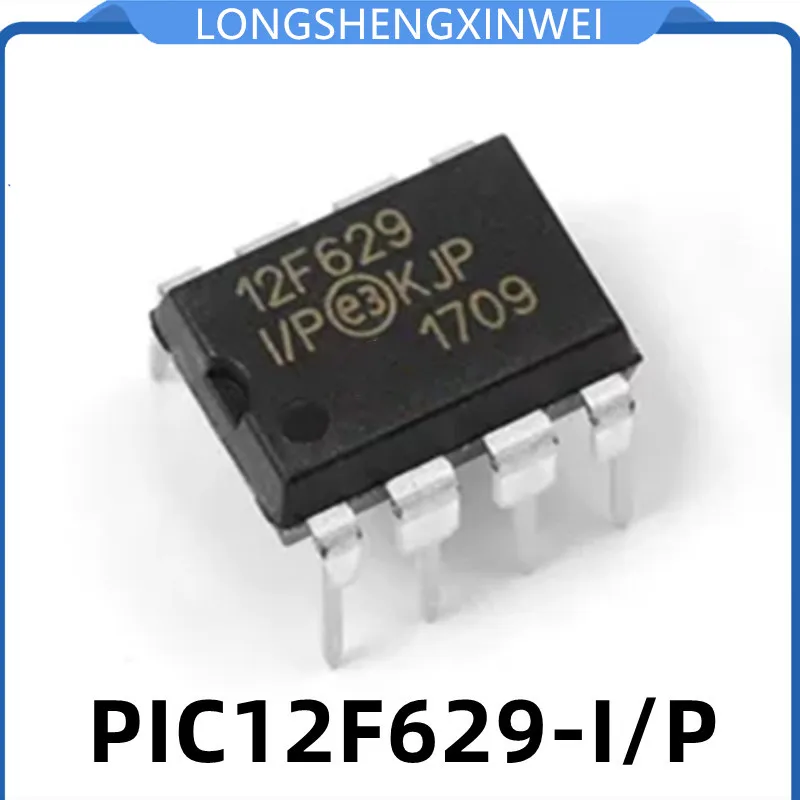 1PCS 12F629 PIC12F629-I/P 8-bit Flash Memory Microcontroller New Original