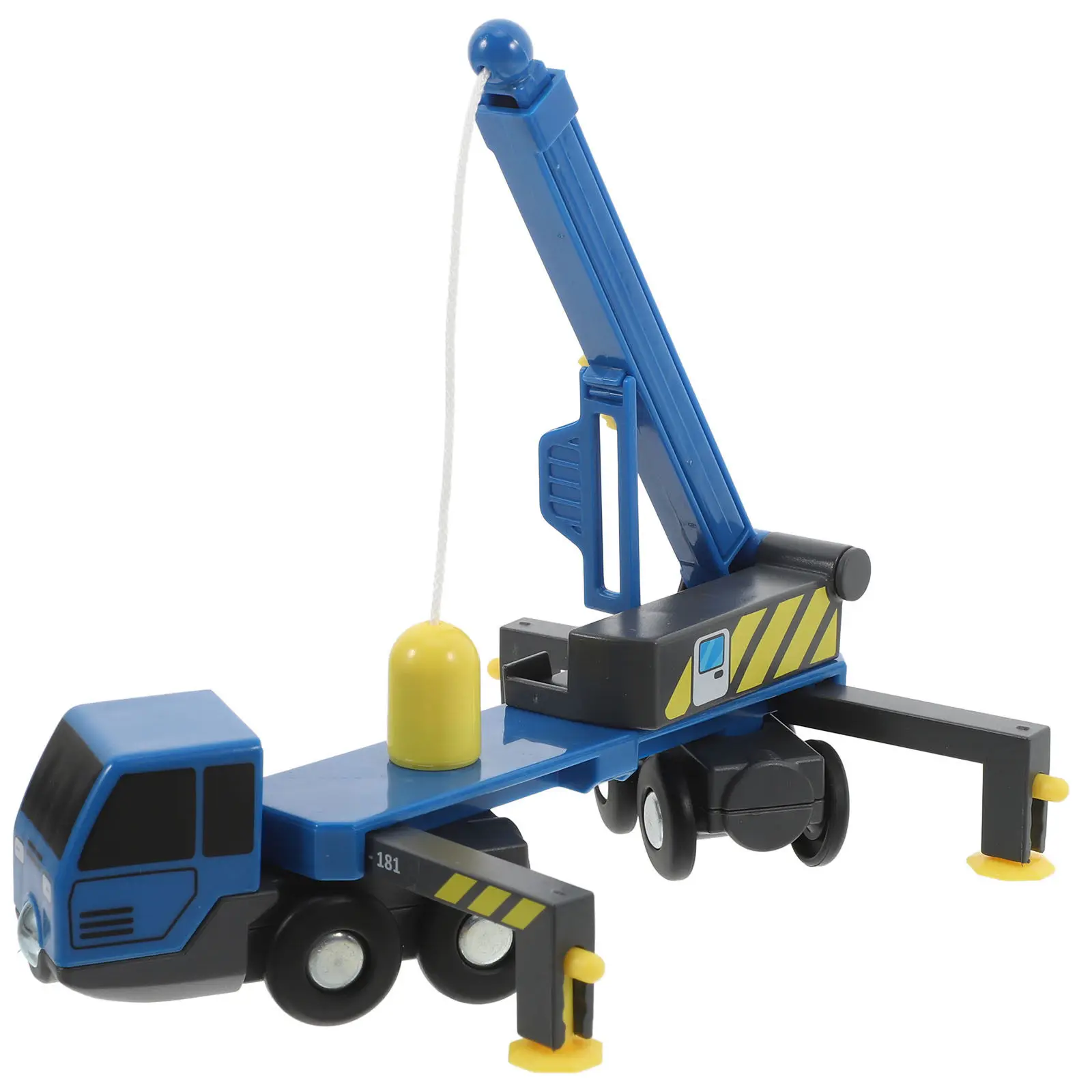 

Crane Truck Plastic Large Engineering Car Telescopic Rotatable Lifter Vehicle Simulation Construction Tool Crane Model