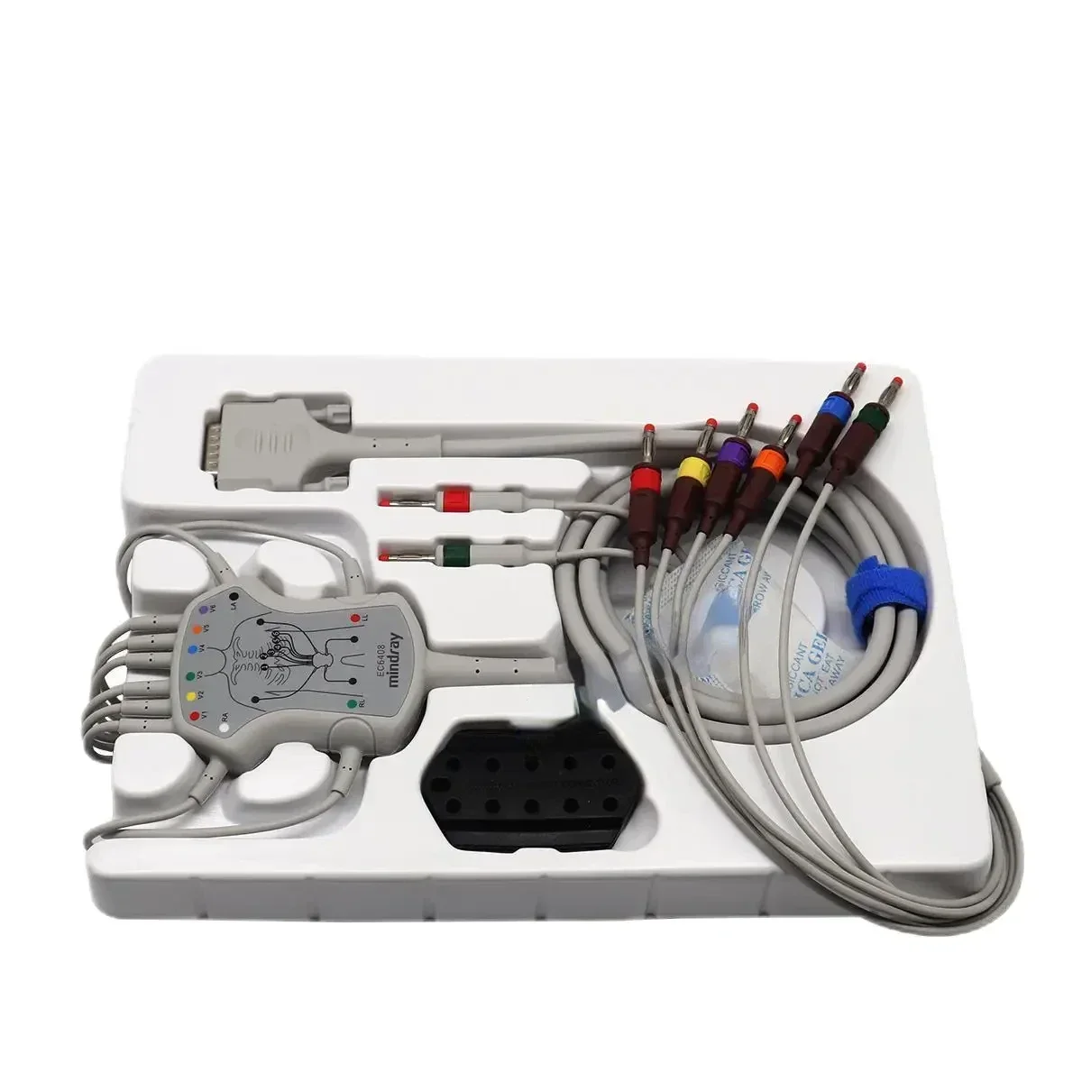 Mingray R3/R12 produk laris kabel ECG terintegrasi 12 kabel dengan Spo2 Leadwire Kode HS EC6408 EC6410 untuk peralatan medis