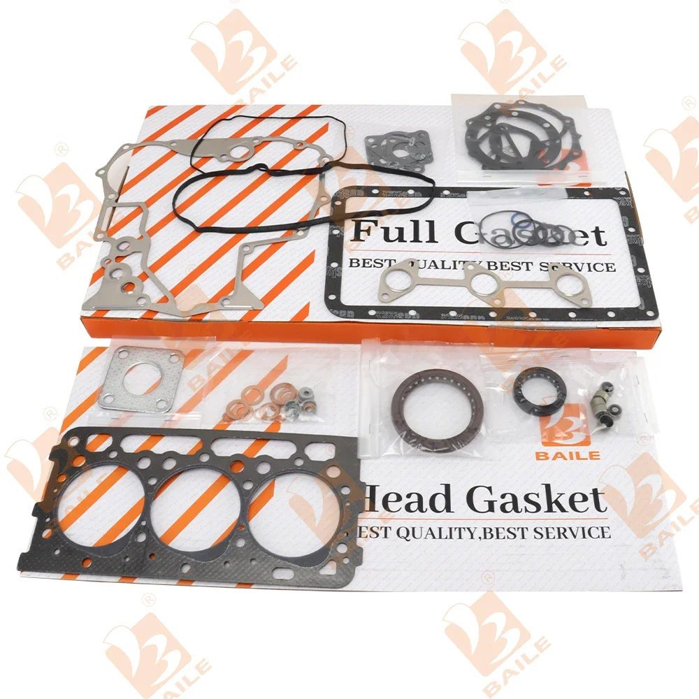 Set kit guarnizioni completo D902 + anello pistone per kit di ricostruzione revisione Kubota 72*1.5HK+1.5+3