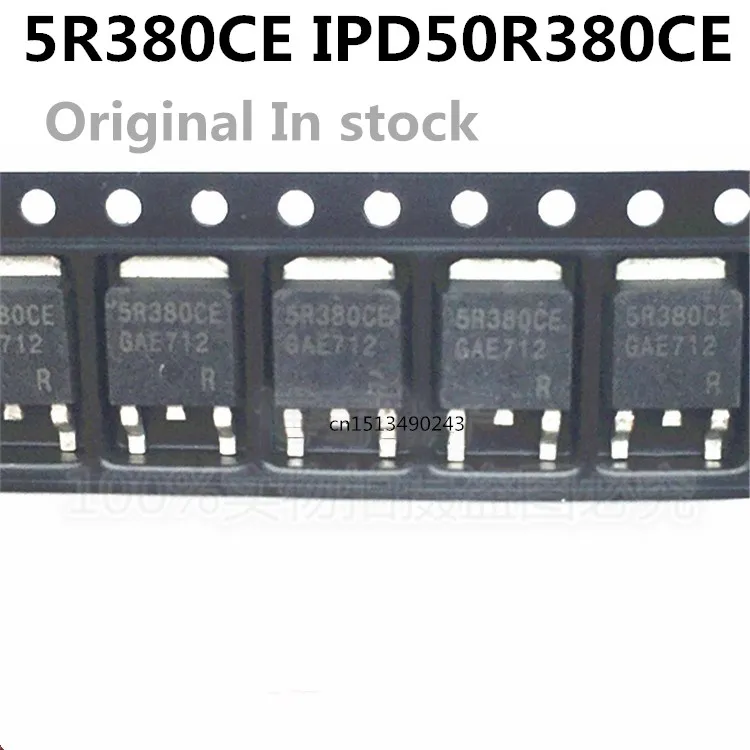 Original New 5pcs / 5R380CE IPD50R380CE  TO-252 550V 14.4A TO252