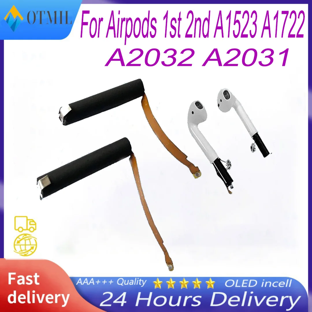 

Replace Battery For Airpods 1st 2nd 3nd A1604 A1523 A1722 A2032 A2031 Air Pods 1 Air Pods 2 3 Replaceable Battery GOKY93mWhA1604