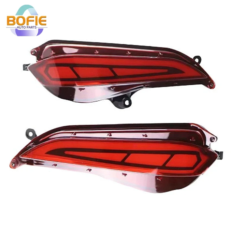 Car Rear Bumper Light Fog Warning Turn Signal Lamp Reflector Accessories Toyota Vios Yaris Ativ 2017-2019