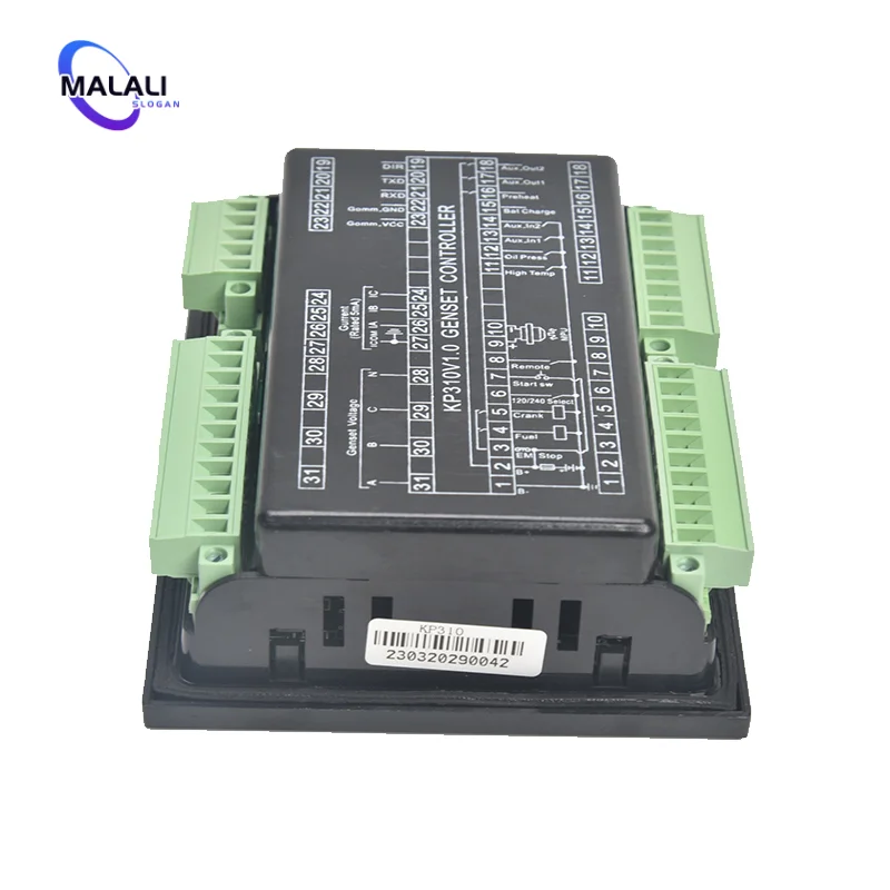 Imagem -06 - Módulo Gerador Diesel Kipor Controle Remoto Iniciar e Parar Painel de Exibição de Dígitos Led Kp310v1.0 Kp310 V1.0