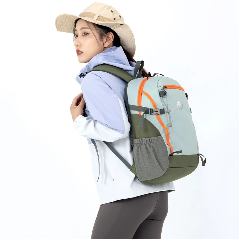 Outdoor Sports Backpack 2026 New Model Large Capacity Short-Distance Travel Backpack Women's Laptop Bag School Bag Safe for Students Attending Class