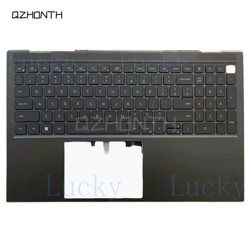 f  New For Dell Vostro 15 7510 Palmrest with Backlit Keyboard 0XV1DW XV1DW 15.6