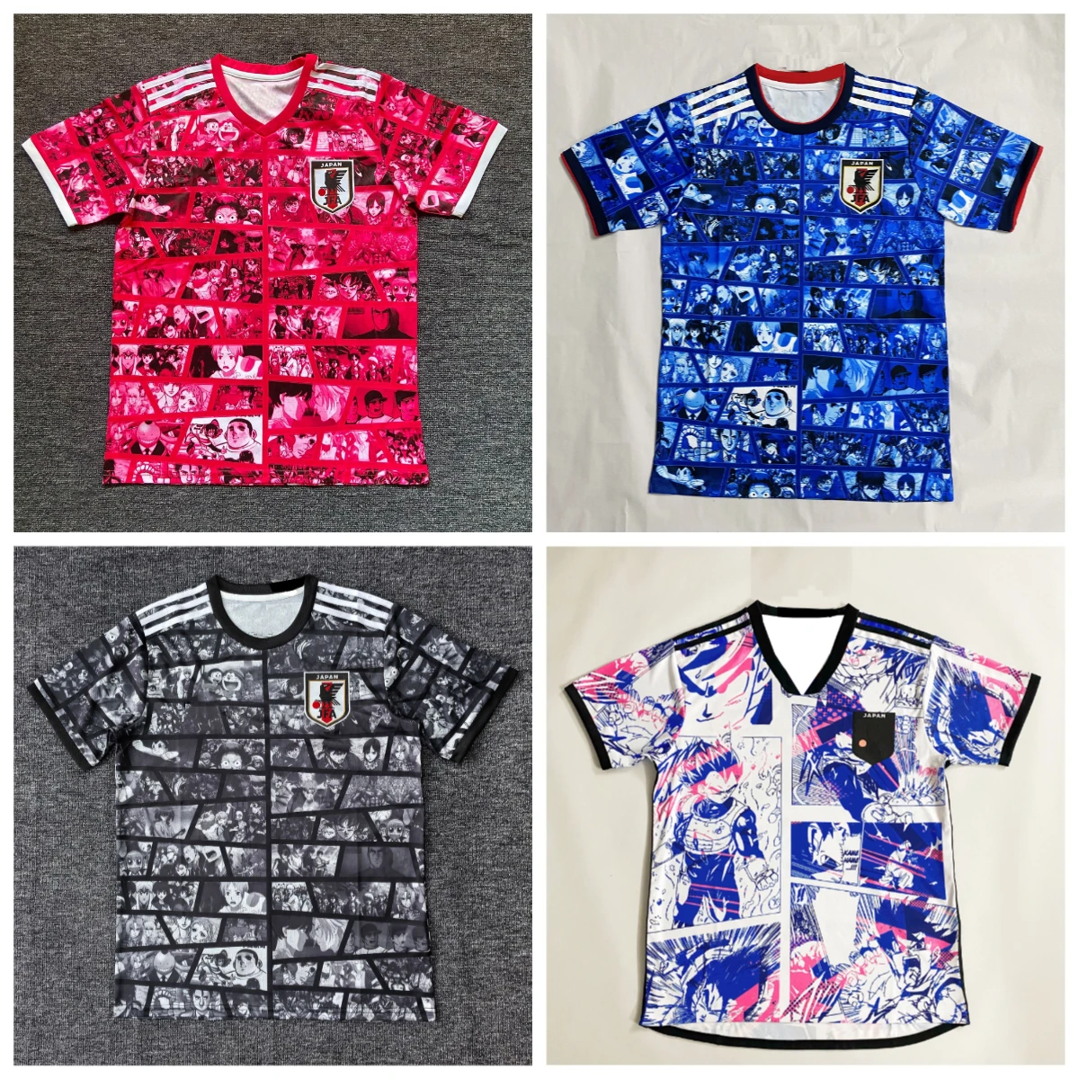 

2025 Anime Cartoon Breathable Short-sleeved T-shirt for Men, Short-sleeved Quick-drying and Quick-lowering Motorcycle T-shirt