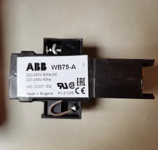 2025.4Mechanical/electrical Interlock Of Original ABB Contactor Accessories WB75-A 220-230V50HZ/DC